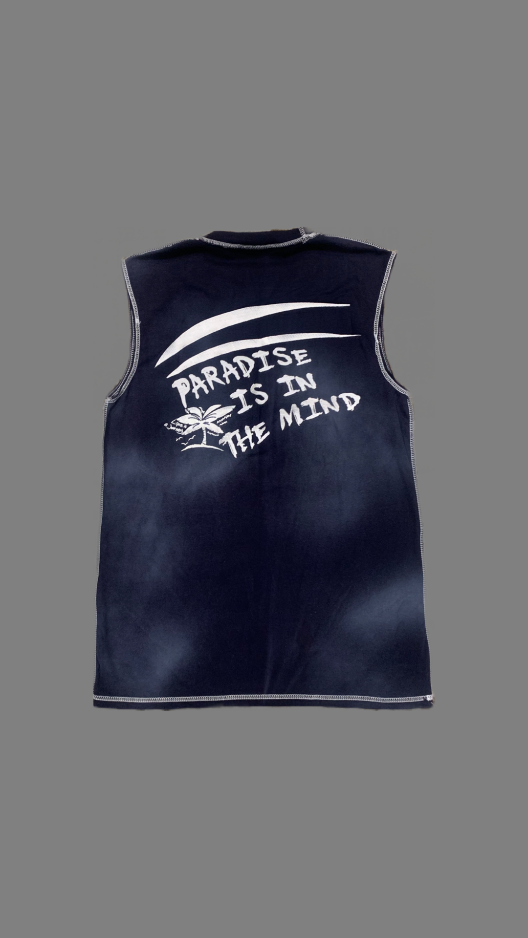 Paradise, sleeveless T-shirt